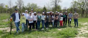 Moore Abc held a tree-planting event in connection with the Earth Day
